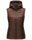 Marikoo Hasenpfote Damen Weste Dark Choco Größe XS - Gr. 34