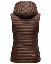 Marikoo Hasenpfote Damen Weste Dark Choco Größe XL - Gr. 42