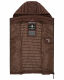 Marikoo Hasenpfote Damen Weste Dark Choco Größe XXL - Gr. 44