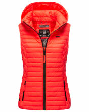 Marikoo Hasenpfote Damen Weste Neon Coral Größe S - Gr. 36