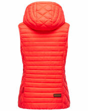 Marikoo Hasenpfote Damen Weste Neon Coral Größe M - Gr. 38