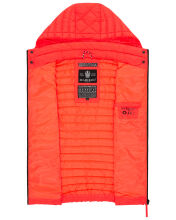 Marikoo Hasenpfote Damen Weste Neon Coral Größe L - Gr. 40