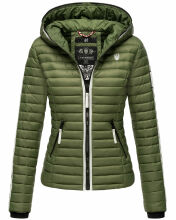 Navahoo Kimuk Princess Damen Steppjacke Dusty Olive Größe S - Gr. 36