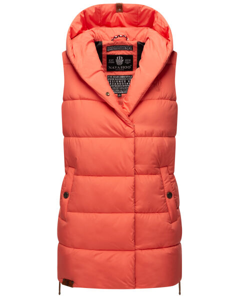 Navahoo Madilynaa Damen Steppweste Coral Größe M - Gr. 38