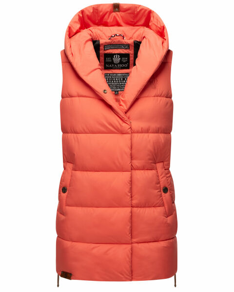 Navahoo Madilynaa Damen Steppweste Coral Größe L - Gr. 40