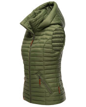 Navahoo Shadaa Damen Weste Dusty Olive Größe L - Gr. 40