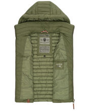 Navahoo Shadaa Damen Weste Dusty Olive Größe L - Gr. 40