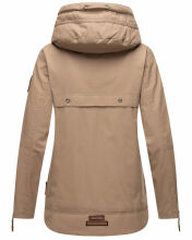 Navahoo Wekoo Damen Übergangsjacke Taupe Größe M - Gr. 38