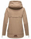 Navahoo Wekoo Damen Übergangsjacke Taupe Größe M - Gr. 38