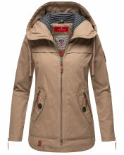 Navahoo Wekoo ladies transitional jacket Taupe Größe XXXL - Gr. 46