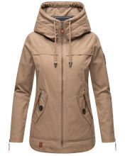 Navahoo Wekoo ladies transitional jacket Taupe Größe XXXL - Gr. 46