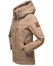 Navahoo Wekoo ladies transitional jacket Taupe Größe XXXL - Gr. 46