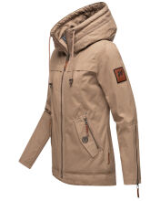 Navahoo Wekoo ladies transitional jacket Taupe Größe XXXL - Gr. 46