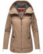 Navahoo Wekoo ladies transitional jacket Taupe Größe XXXL - Gr. 46