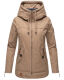 Navahoo Wekoo ladies transitional jacket Taupe Größe XXXL - Gr. 46