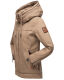 Navahoo Wekoo ladies transitional jacket Taupe Größe XXXL - Gr. 46