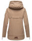 Navahoo Wekoo ladies transitional jacket Taupe Größe XXXL - Gr. 46