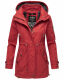 Marikoo Nyokoo Damen Herbst Frühlingsjacke Rot Größe M - Gr. 38