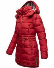 Navahoo Daliee ladies winter quilted jacket Dark Red Größe S - Gr. 36