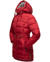 Navahoo Daliee ladies winter quilted jacket Dark Red Größe M - Gr. 38