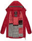 Navahoo Daliee ladies winter quilted jacket Dark Red Größe M - Gr. 38