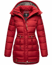 Navahoo Daliee Damen Winter Steppjacke Dark Red Größe L - Gr. 40