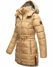 Navahoo Daliee ladies winter quilted jacket Beige Größe L - Gr. 40