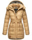 Navahoo Daliee Damen Winter Steppjacke Beige Größe XXL - Gr. 44