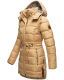 Navahoo Daliee Damen Winter Steppjacke Beige Größe XXL - Gr. 44