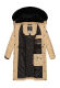 Navahoo Fahmiyaa ladies winter jacket Beige Größe S - Gr. 36