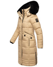 Navahoo Fahmiyaa Damen Winterjacke Beige Größe XXL - Gr. 44