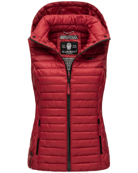Marikoo Hasenpfote ladies vest Dark Red Größe M - Gr. 38