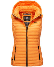 Marikoo Hasenpfote Damen Weste Apricot Sorbet Größe S - Gr. 36