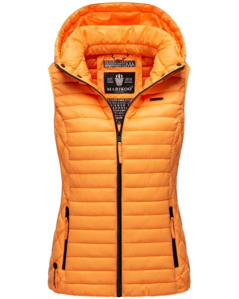 Marikoo Hasenpfote Damen Weste Apricot Sorbet Größe XL - Gr. 42