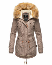 Navahoo Laviva Damen Winter-Parka Light Taupe Größe S - Gr. 36