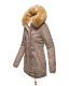 Navahoo Laviva ladies winter parka Light Taupe Größe L - Gr. 40