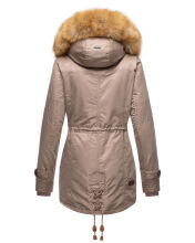 Navahoo Laviva Damen Winter-Parka Light Taupe Größe XXL - Gr. 44
