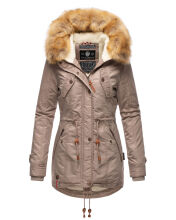 Navahoo Laviva ladies winter parka Light Taupe Größe XXXL - Gr. 46