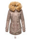Navahoo Laviva ladies winter parka Light Taupe Größe XXXL - Gr. 46