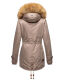 Navahoo Laviva ladies winter parka Light Taupe Größe XXXL - Gr. 46