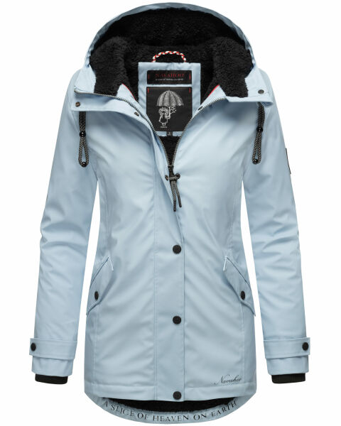 Navahoo Lindraa Damen Jacke Baby Blue Größe M - Gr. 38