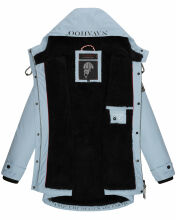 Navahoo Lindraa Damen Jacke Baby Blue Größe M - Gr. 38
