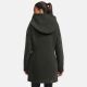 Marikoo Maikoo Damen Trenchcoat Wintermantel Olive Größe L - Gr. 40