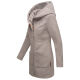 Marikoo Maikoo Damen Trenchcoat Wintermantel Zinc Grey Größe S - Gr. 36