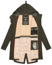 Navahoo Pfefferschote Damen Parka Olive Größe XS - Gr. 34