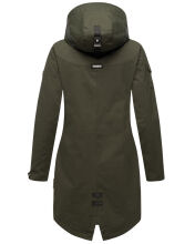 Navahoo Pfefferschote Damen Parka Olive Größe S - Gr. 36