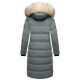Marikoo Schneesternchen ladies winter coat Stormy Blue Größe M - Gr. 38