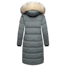 Marikoo Schneesternchen ladies winter coat Stormy Blue Größe XL - Gr. 42