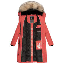 Marikoo Schneesternchen Damen Wintermantel Rouge Größe M - Gr. 38