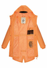 Navahoo Tropical Storm Damen Regenjacke Apricot Sorbet Größe S - Gr. 36